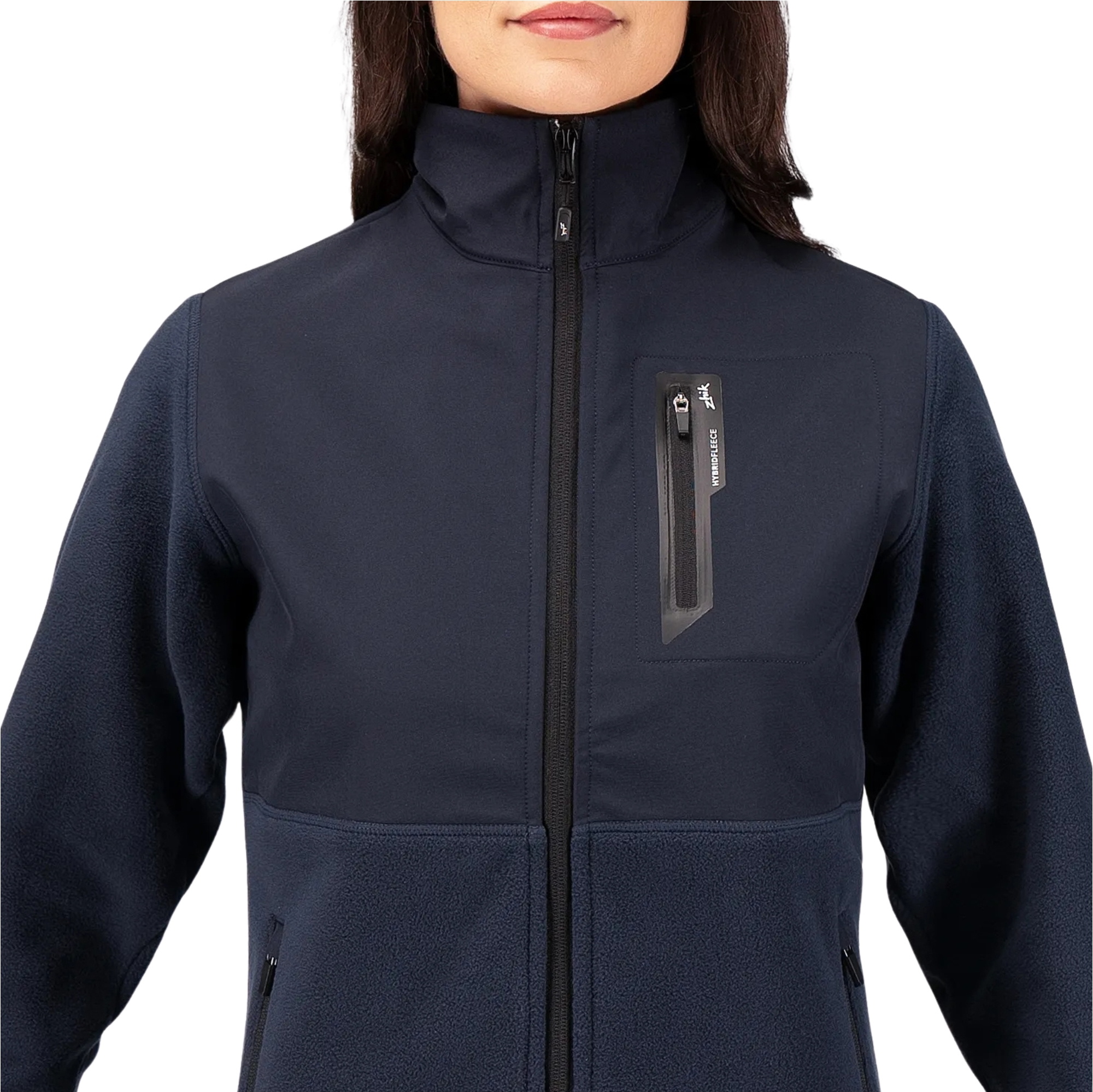 2026 Zhik Womens Hybrid Fleece Jacket JKT-0035-W - Midnight Blue